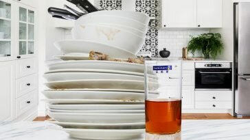 Tips Bersihkan Perlengkapan Dapur Kotor yang Menumpuk